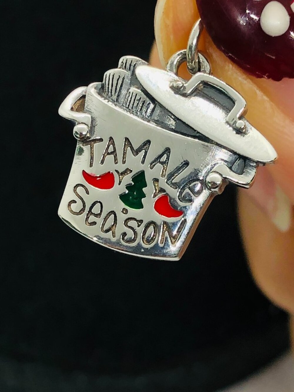 James Avery Enamel Tamale Season Charm